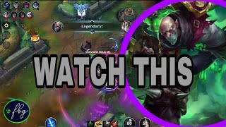 Singed is S Tier IF YOU DO THIS  Wild Rift [upl. by Isidor]