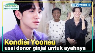 INDENG Nam Yoonsu kembali setelah donor ginjal untuk ayahnya  FunStaurant  KBS WORLD TV 241007 [upl. by Dorris800]