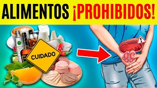 9 Alimentos que Debes Evitar si tienes AGRANDAMIENTO de la PRÓSTATA [upl. by Adnilahs]