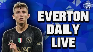 Lindstrom To Toffees  Everton Daily LIVE [upl. by Eignat]