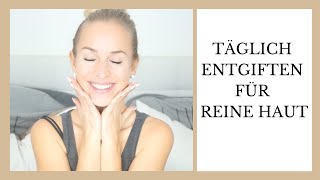 Lymphdrainage für reine Haut Täglich Entgiften [upl. by Alemac]