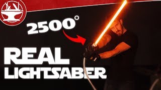 2500° LIGHTSABER BUILD [upl. by Kcirddehs572]