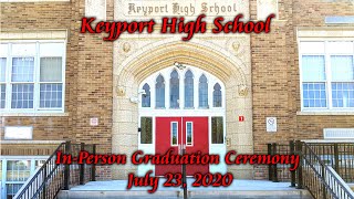 Keyport High School InPerson Graduation Ceremony 2020 [upl. by Bolan]