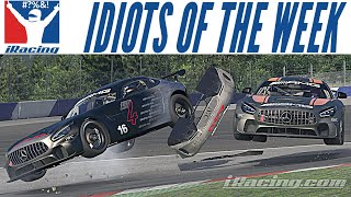 iRacing Idiots Of The Week 12 [upl. by Atinwahs566]