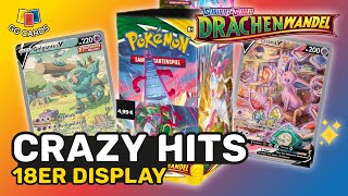 DAS BESTE 18er DISPLAY 😍DRACHENWANDEL DISPLAY BOOSTER BOX OPENING 🔥  Pokemon Karten Deutsch Inhalt [upl. by Rbma58]