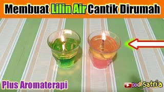 Cara Membuat LilinLampu Hiasan Cantik Aromaterapi Dirumah [upl. by Dasa]