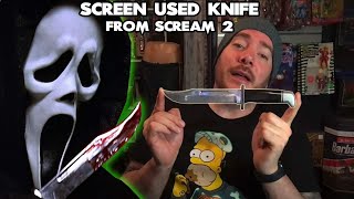 Screen Used Hero Ghostface Knife From Scream 2 UP CLOSE [upl. by Elke]