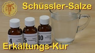 SchüsslerSalze Erkältungskur [upl. by Farrah812]