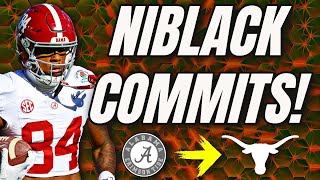 BREAKING Amari Niblack COMMITS to Texas [upl. by Madai]