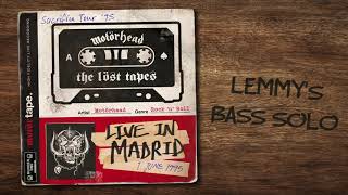 Motörhead – Lemmy Bass Solo Live in Madrid 1995 [upl. by Las]