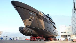 Building Billion  Yachts  Producing amp Manufacturing SuperYachts by Lürssen shipyard [upl. by Ardet]