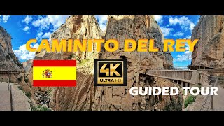 Exploring Caminito del Rey A Thrilling Hiking Adventure in Andalusia Spain 4K [upl. by Chiou497]