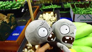 Supermarket  Plants vs Zombies Plush  Peashooter and Pacos Adventure Ep 4 [upl. by Itsrik538]