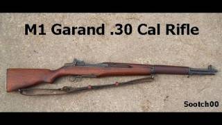 M1 Garand 30 Cal Rifle [upl. by Anuahc521]