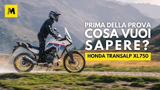 Nuova Honda Transalp XL750 prima della prova cosa vorreste sapere [upl. by Acinom728]