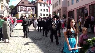 Freischießen Kronach 2012 Schützenauszug [upl. by Padegs]