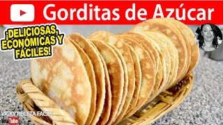 GORDITAS DE AZUCAR  VickyRecetaFacil [upl. by Ettelrac201]