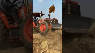 Epic Tractor Power Pushing to Uproot a Massive Tree Stump [upl. by Iand]