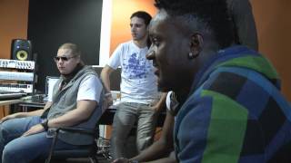 Sauti Sol amp Ali B in studio [upl. by Senga333]