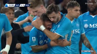 🥳🙌 ¡GOL DE MATTEO POLITANO  Napoli 10 Monza  SerieAenFOX [upl. by Kries850]