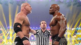 Goldberg vs Bobby Lashley Match [upl. by Nyrok]