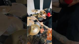 Hangar  Hastiness  Drum Shorts aquilespriester drums drumcover metaldrummer drumsession [upl. by Ainadi393]