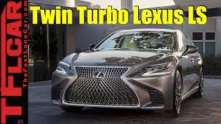 2018 Lexus LS 500 Press Briefing Everything You Ever Wanted To Know [upl. by Eirhtug]