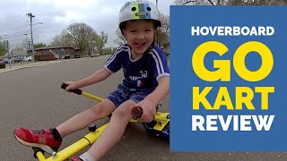 Reviewing the Hoverboard Go Kart Seat Attachment Does it Work [upl. by Suoicerp73]