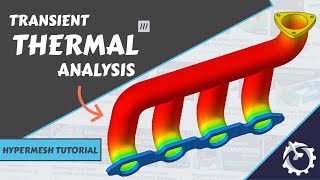 Transient Thermal Analysis using Hypermesh Optistruct Tutorial [upl. by Urd]