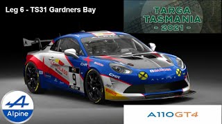 Targa Tasmania  Leg 6  TS31 Gardners Bay [upl. by Ecad501]