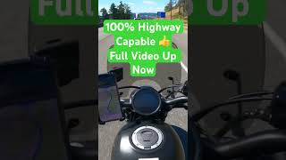 Is The Honda Rebel 500 Highway Capable subscribe shorts honda motorcycle highway motovlog [upl. by Linzy280]