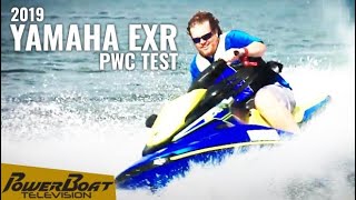 2019 Yamaha EXR  PowerBoat TV PWC Review [upl. by Suckram]