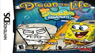 Drawn to Life SpongeBob SquarePants Edition Gameplay Nintendo DS [upl. by Attevaj]