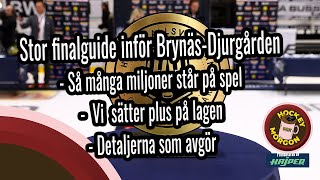 Hockeymorgon Vi sätter betyg på BrynäsDjurgården inför finalen Kan Frölunda vända mot Skellefteå [upl. by Hansiain845]