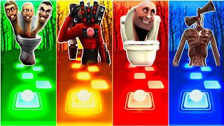 Tf2 Skibidi Toilet vs Titan Speakerman vs Siren Head vs Skibidi Toilet 60  Tiles Hop EDM Rush in [upl. by Oisinoid]