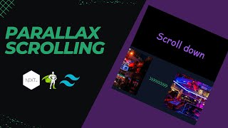 Parallax Scrolling with Nextjs TailwindCSS GSAP  IN 10 MINS [upl. by Yaned]