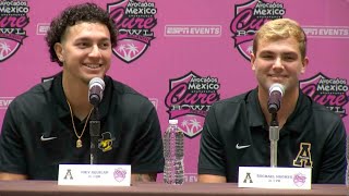 FB App State Players PreCure Bowl Presser 1213 [upl. by Selyn]