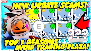 NEW quotSECRET TRADEquot SCAMMING UPDATE 😱😢 FAKE TRADE SCAM IS BACK IN PET SIMULATOR X TRADING PLAZA [upl. by Menendez]