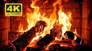 ✰ 10 HOURS ✰ CHRISTMAS FIREPLACE No Music ✰ NO ADS ✰ Relaxing Fireplace With Crackling Fire Sounds ✰ [upl. by Airlia]