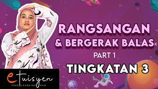 eTuisyen TINGKATAN 3 SAINS  Bab 1 Rangsangan amp Bergerak balas PART 1 [upl. by Amle]