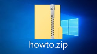 How to make a ZIP Files in Windows [upl. by Hodosh517]