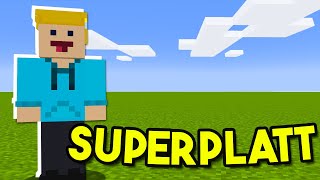 Olof Överlever En Superplatt Värld I Minecraft [upl. by Anastasie188]