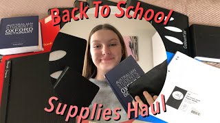 Back To School Supplies Haul 2020 [upl. by Lemart]