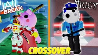 ROBLOX HOW TO FIND SECRET PIGGY SKIN POLEY  PIGGY JAILBREAK CROSSOVER [upl. by Parrott]