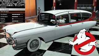 GTA 5  DLC Vehicle Customization  Albany Brigham 1959 Cadillac MillerMeteorBroadmoor Skyview [upl. by Neerihs]