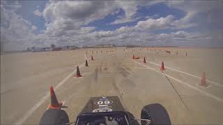 2017 CSULB FSAE Nebraska Autocross Practice 2 [upl. by Goldenberg]