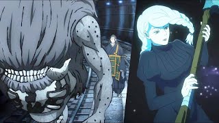 Mei Mei VS Kenjaku Geto and Smallpox Deity Full Fight 4K  Jujutsu Kaisen Season 2 [upl. by Airehtfele]