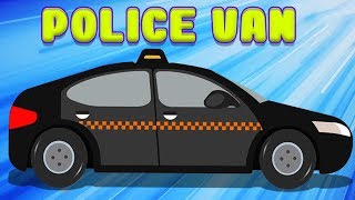 Belgique fourgon de police  dessin animé voiture  Belgium Police Van  Belgium Police Van [upl. by Nnyllatsyrc]