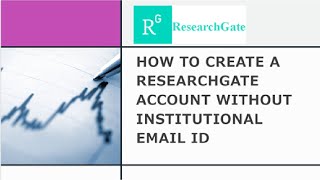 How to Create ResearchGate Account without Institutional e mail id  Free ResearchGate Account [upl. by Arimat]