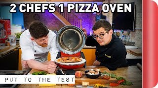 HOME PIZZA OVEN PUT TO THE TEST BY CHEFS  Sorted Food [upl. by Olnek]